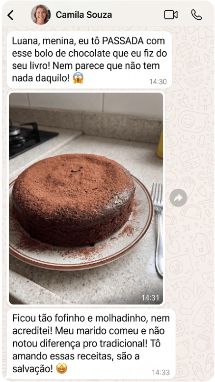 PRINT 1 — WhatsApp (Camila Souza)